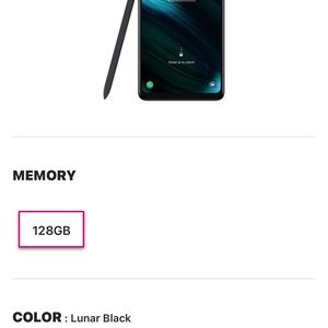 TCL Stylus 5G Smartphone With Built in Stylus.  T-MOBILE, Android